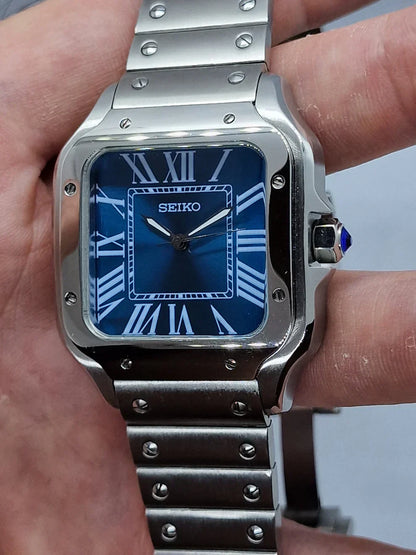 SANTOS MOD BLUE DIAL